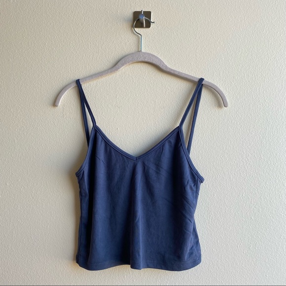 Enough About Me... Gray Cropped Tank Top - Picture 5 of 6